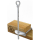 ABS Lock III-SEITL-500-65 zur seitlichen Montage in Holz