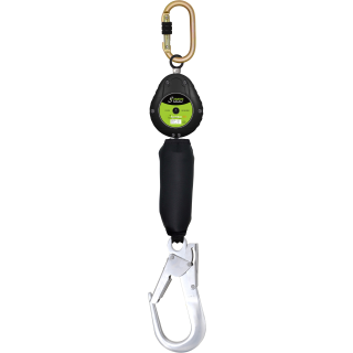 Höhensicherungsgerät HX-GB  mit Rohrkarabiner 2m